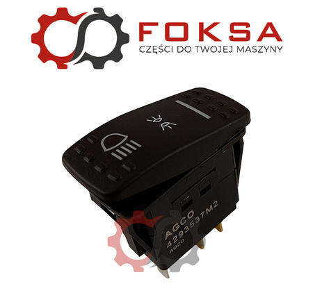 Włącznik świateł drogowych i pozycyjnych