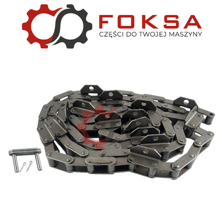 Łańcuch kompletny podajnika pochyłego