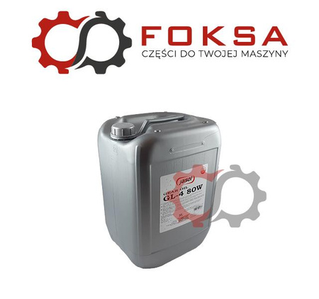 Olej przekładniowy Jasol GL-4 80W 20L