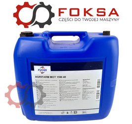 Olej silnikowy mineralny 15W40FUCHS 20L