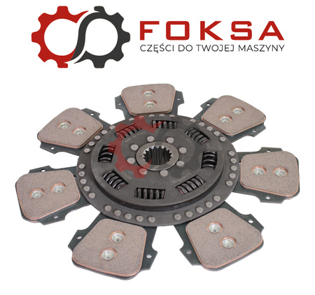 Tarcza sprzęgła z tłumikiem drgań