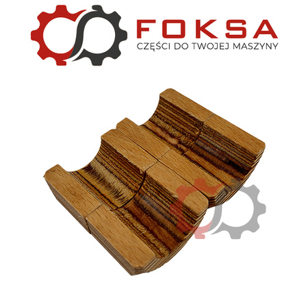 Ślizg drewniany wytrząsacza