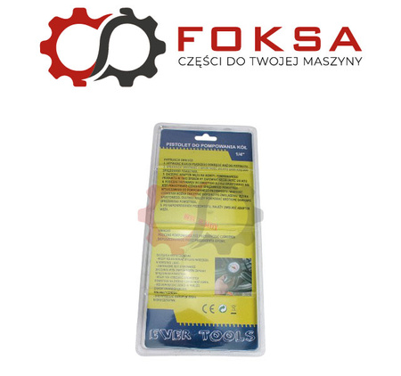 Pistolet do pompowania z manometrem