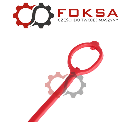 Pokrywa gniazda hydraulicznego / Osłona przeciwkurzowa - czerwona