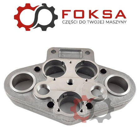 Multizłącze hydrauliczno - elektryczne przystawki Conspeed Claas