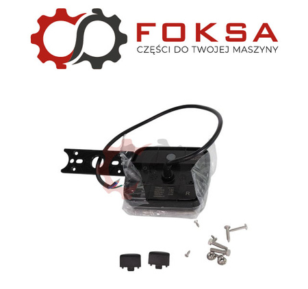 Lampa tylna zespolona LED, prawa, 10-30V, kwadratowa, 3 funkcje