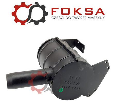 Tłumik wydechowy poziomy