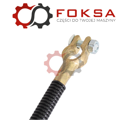 Przewód masowy klema plus-oczko 50cm