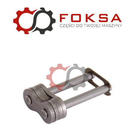 Spinka łańcucha podwójna wzmocniona