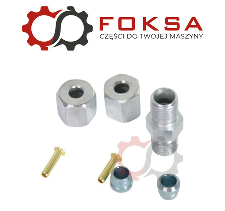 Złączka metalowa tekalanu awaryjna Fi 5mm