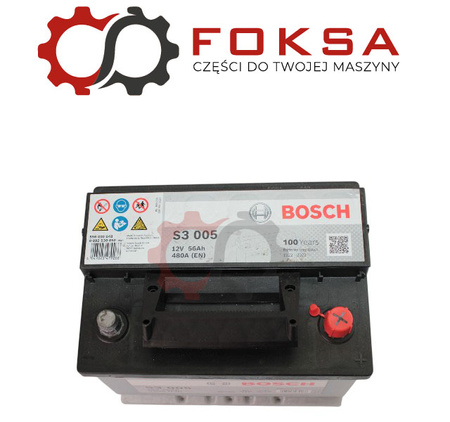 Akumulator rozruchowy BOSCH P+ BLACK