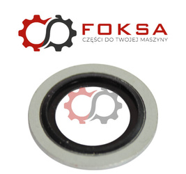 Podkładka metalowo - gumowa z prowadzeniem M16