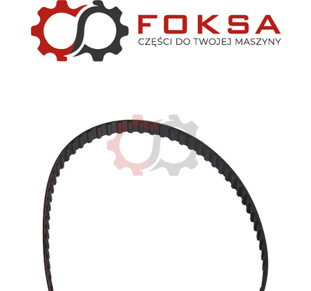 Pasek zębaty kosy bocznej