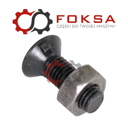 Śruba dwunoskowa z nakrętką