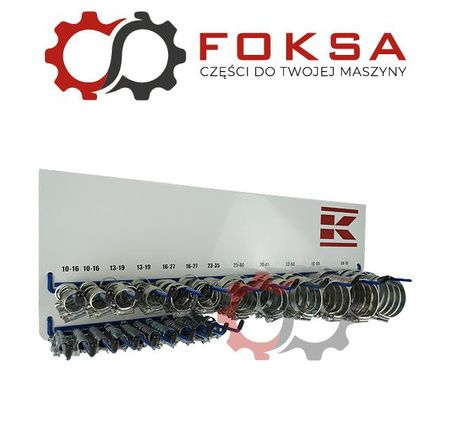 Zestaw opasek zaciskowych na węże 220szt