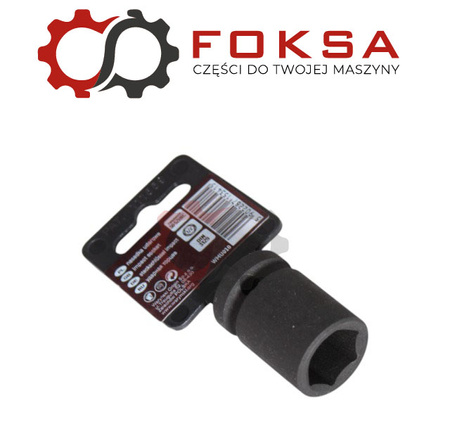 Nasadka udarowa sześciokątna 1/2", 17mm