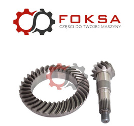 Wałek ataku z kołem talerzowym