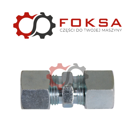 Złączka metalowa tekalanu awaryjna Fi 12mm