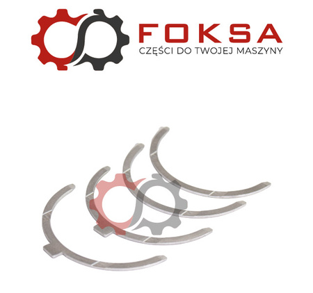 Zestaw półpierścieni oporowych