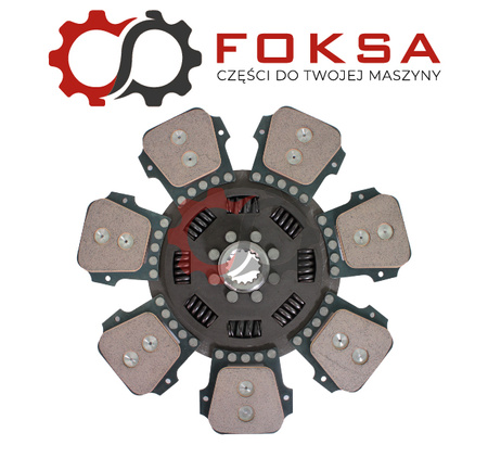 Tarcza sprzęgła z tłumikiem drgań