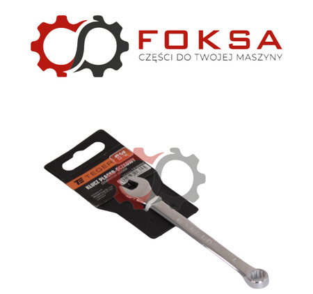 Klucz płasko-oczkowy 8 mm / TEGER
