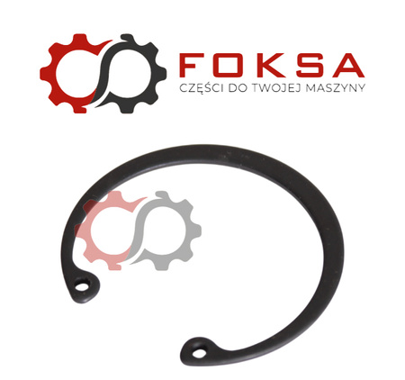 Zabezpieczenie sworznia tłoka