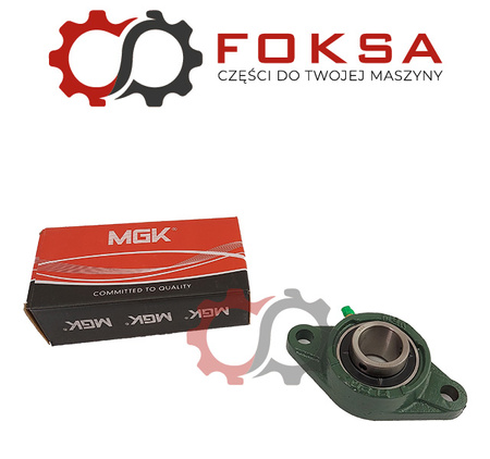 Łożysko wachliwe w obudowie