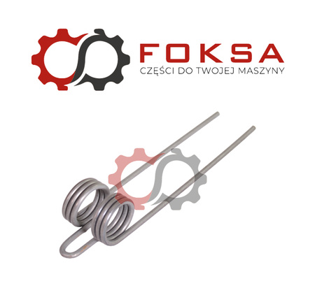 Palec sprężysty zgrabiarki / przetrząsarki