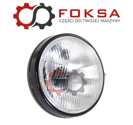 Reflektor przedni lewy (metal)