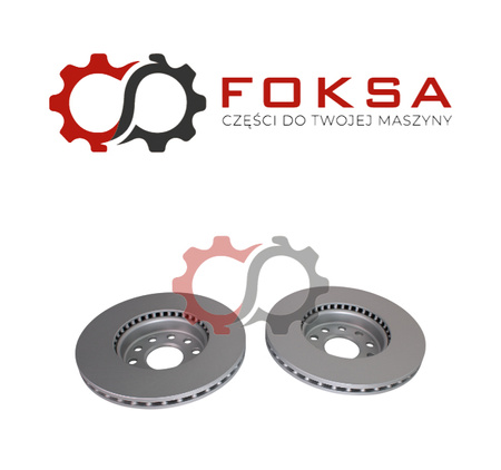 Tarcza hamulcowa przód KPL 2 szt FERODO