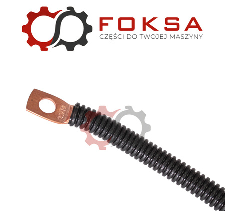 Przewód masowy klema minus-oczko