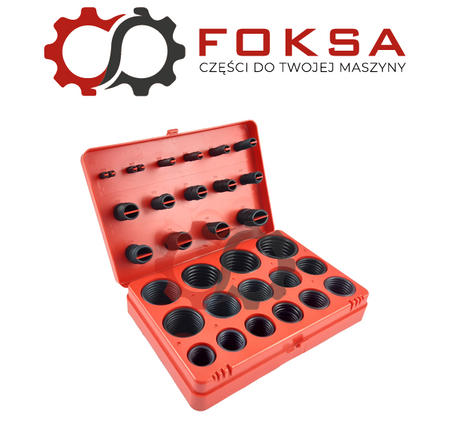 Zestaw o-ringów calowych (walizka)