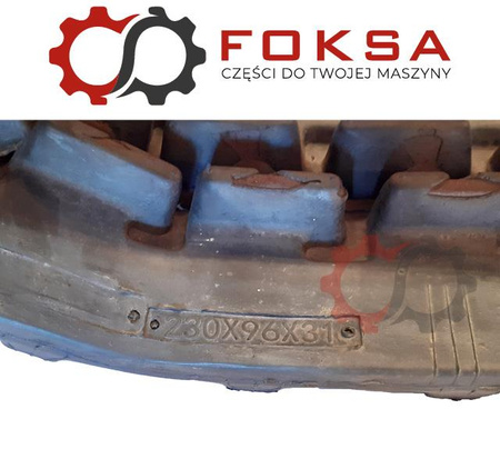 Gąsienica gumowa KTL Korea