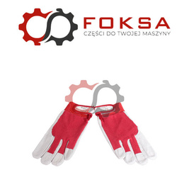 Rękawice skórzane na rzep 8 WURTH