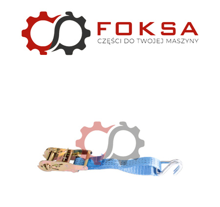 Pas transportowy 3T, 6m niebieski