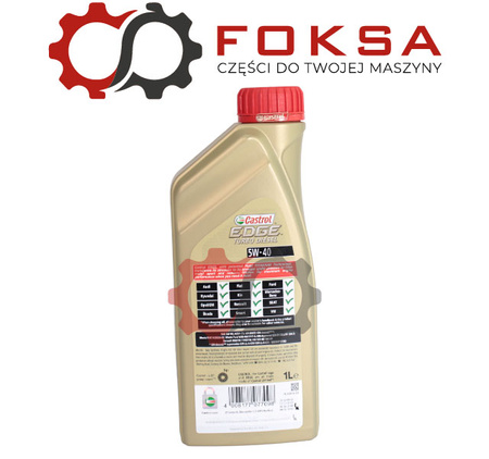 Olej silnikowy Castrol Edge TD 5w40 1l