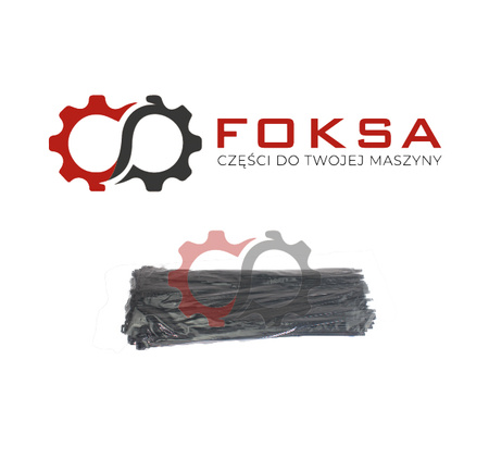 Opaska kablowa / trytytka WURTH - czarna (op 100 szt)