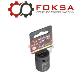 Nasadka udarowa sześciokątna 1/2", 19mm