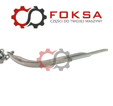 Płoza autoconturu ocynk z łańcuszkiem