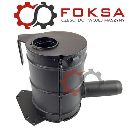 Tłumik wydechowy poziomy