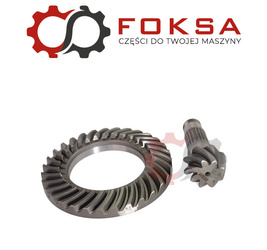 Wałek ataku z kołem talerzowym