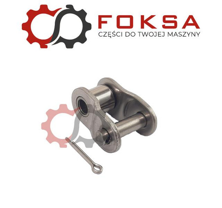 Półspinka łańcucha / Spinka wygięta ze stali nierdzewnej HUBBER