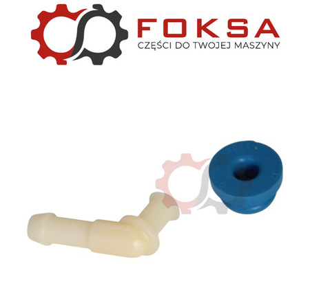 Króciec z gumką pompki hamulcowej ORG