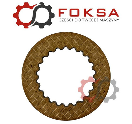 Tarczka cierna przedniej osi