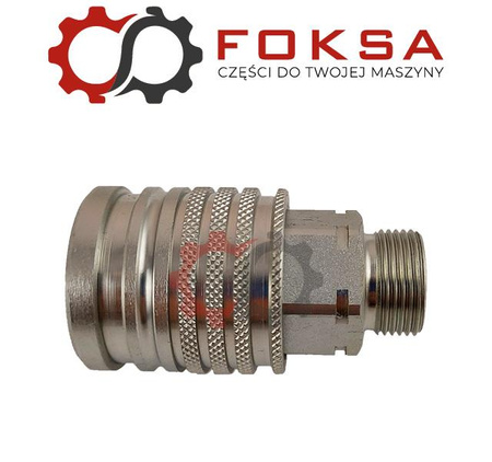 Szybkozłącze hydrauliczne gniazdo EURO M22