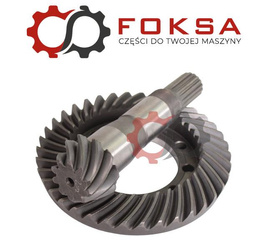 Wałek ataku z kołem talerzowym