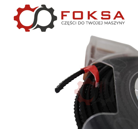 Żyłka podkaszarki 3,5 x 27m ząb piły - czarna