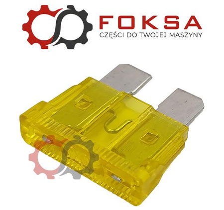 Bezpiecznik płytkowy UNI 20A CE