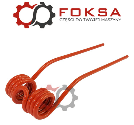 Palec sprężysty przetrząsarko - zgrabiarki