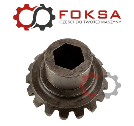 Zębatka kątowa przekładni - sześciokąt